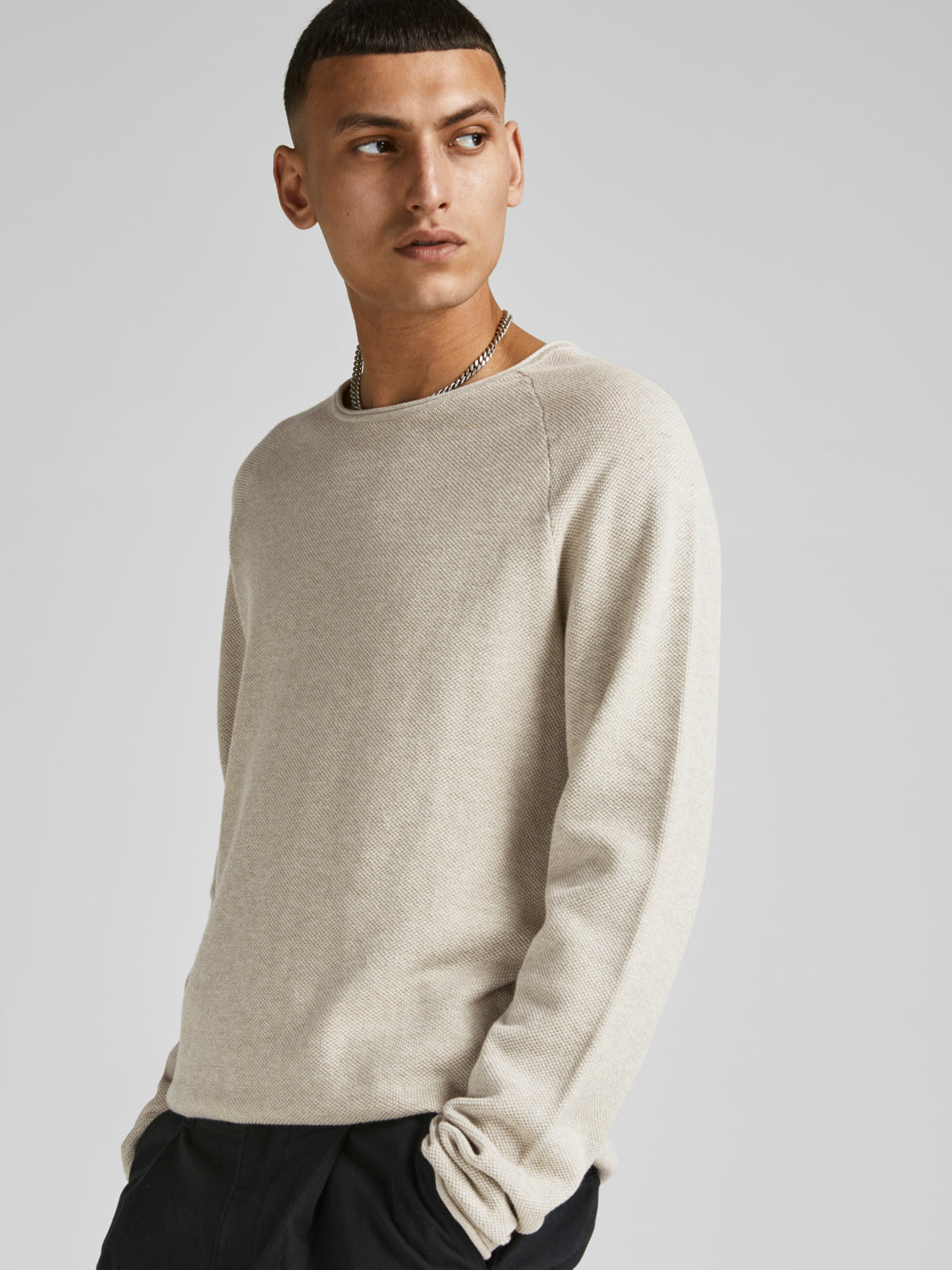 JJEHILL Pullover - Oatmeal